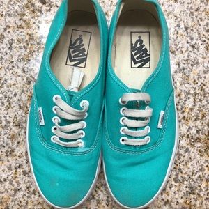 Mint Green / Turquoise Vans